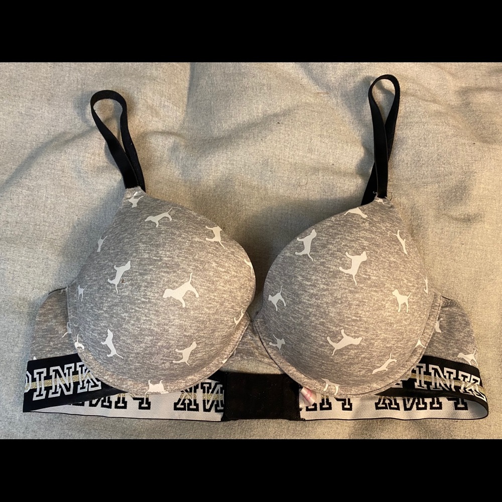 PINK wear everywhere push-up bra